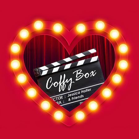 Coffy Box — heart marquee logo