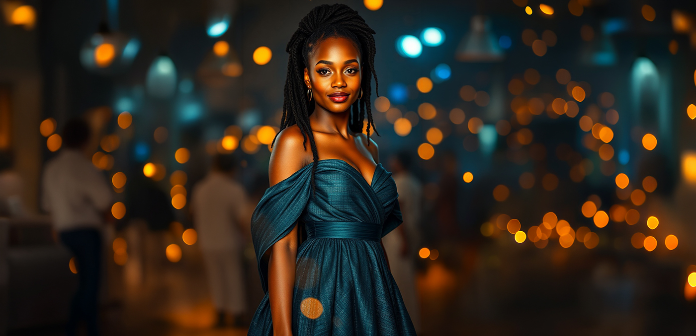 Portrait of Emcee Skawla (Esther Seafare)