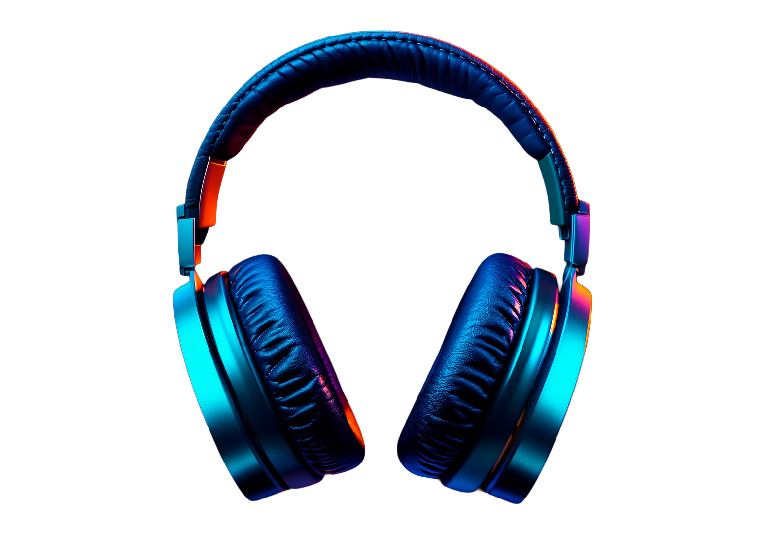 Neon-lit studio headphones marking a Coffy Town case file