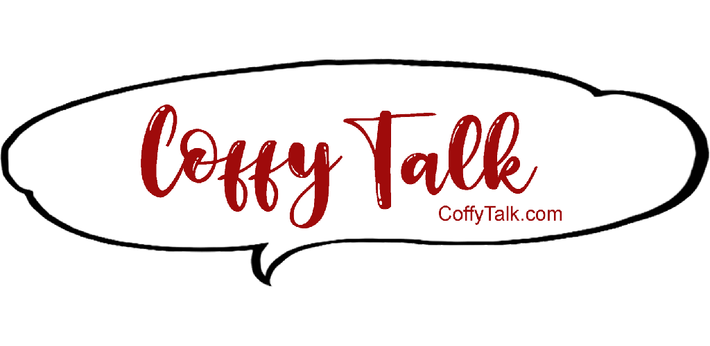 Coffy Talk speech-bubble banner